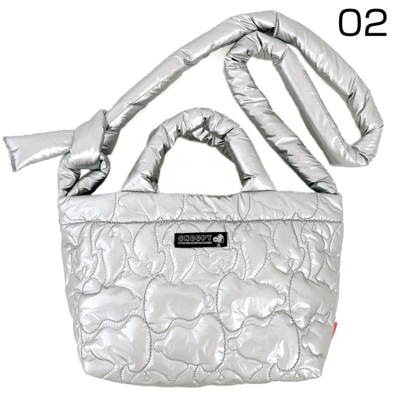 ROOTOTE IP.デリ.quilt.Peanuts-0N s-silver